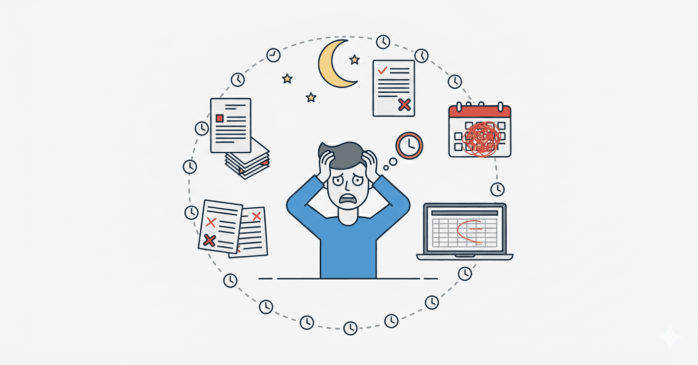 Cierres mensuales lentos y desordenados