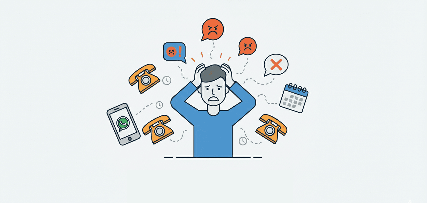 Pagos atrasados y proveedores molestos