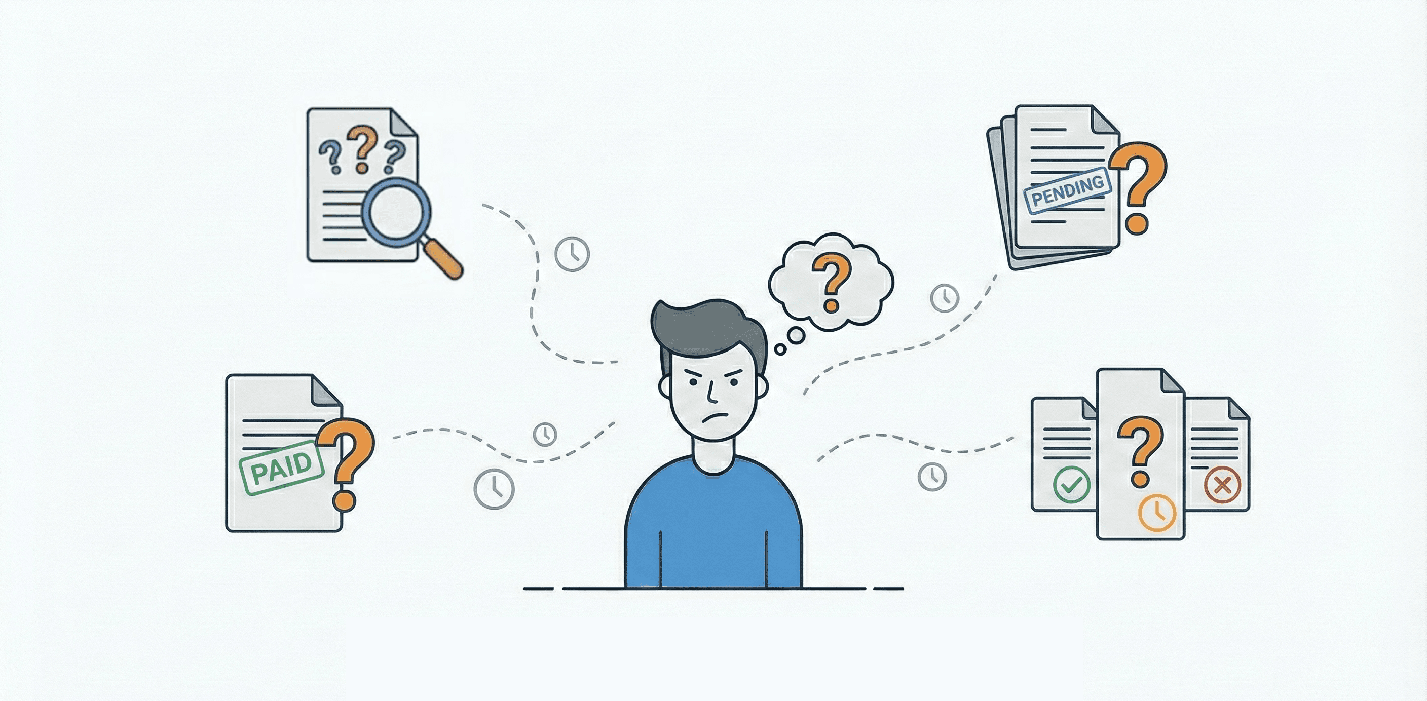 No sabes qué facturas están aprobadas o pendientes